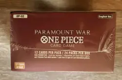 One Piece TCG Paramount War Booster Box OP-02 English Factory Sealed New - Image 3