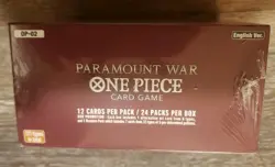One Piece TCG Paramount War Booster Box OP-02 English Factory Sealed New - Image 4