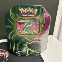 Pokemon TCG: Paradox Clash Tin - Iron Leaves EX - Factory Sealed - Image 2