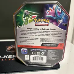 Pokemon TCG: Paradox Clash Tin - Iron Leaves EX - Factory Sealed - Image 3