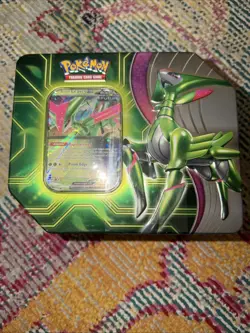 Pokemon TCG Paradox Clash Tin - Iron Leaves Ex NEW Sealed - Image 1