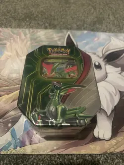 Pokemon TCG Paradox Clash Iron Leaves Ex Tin Brand New @ Sealed 4 Booster Packs - Image 1
