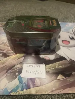 Pokemon TCG Paradox Clash Iron Leaves Ex Tin Brand New @ Sealed 4 Booster Packs - Image 3