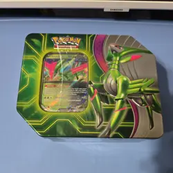 POKEMON TCG PARADOX CLASH TIN (IRON LEAVES EX) NEW SEALED - Image 1