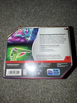 Pokemon TCG Paradox Clash Tin - Iron Leaves Ex NEW Sealed - Image 2