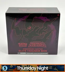 POKEMON CENTER TCG SWORD & SHIELD ASTRAL RADIANCE SEALED ELITE TRAINER BOX ETB - Image 1