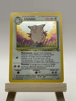 Clefable 1/64 Jungle Set Holo Rare Vintage WOTC Pokemon Card 1999 *MINT* - Image 1