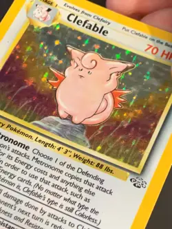 Clefable 1/64 Jungle set Holo Rare Vintage WOTC Pokemon Card - Image 3