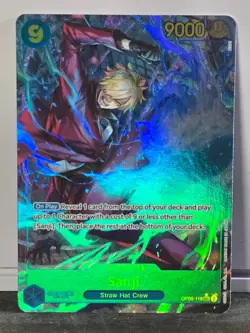 Sanji (Alternate Art) OP06-119 Wings of the Captain Foil - Image 1