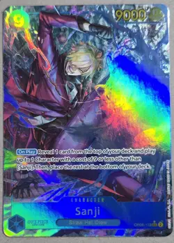 One Piece Sanji Alternate Art OP06-119 Wings of the Captain Foil English TCG - Image 1