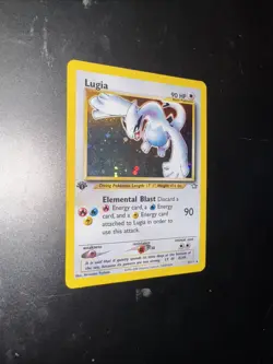Pokemon Neo Genesis 1st Edition Lugia Card 9/111 Holo Rare WOTC TCG - Image 1