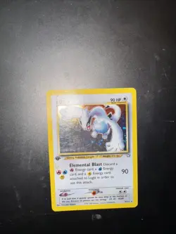 Pokemon Neo Genesis 1st Edition Lugia Card 9/111 Holo Rare WOTC TCG - Image 2
