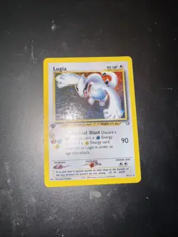 Pokemon Neo Genesis 1st Edition Lugia Card 9/111 Holo Rare WOTC TCG - Image 3