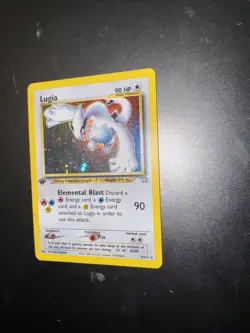 Pokemon Neo Genesis 1st Edition Lugia Card 9/111 Holo Rare WOTC TCG - Image 5