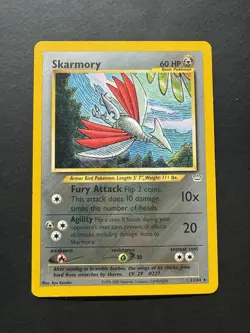 Pokemon Card - Skarmory - Neo Revelation - 23/64 - 2001 - Image 1