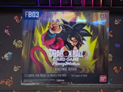 Dragon Ball Super Card Game Fusion World FB03 Raging Roar Booster Box Sealed - Image 1