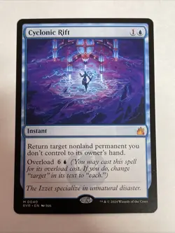 Cyclonic Rift Ravnica Remastered #40 Mythic - Image 1
