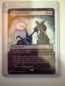MTG Sanguine Bond #35 (NM) Wilds of Eldraine WOT Magic - Image 3