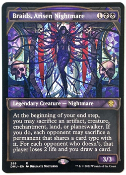 MTG Braids, Arisen Nightmare SHOWCASE Dominaria United 288 NM - Image 1