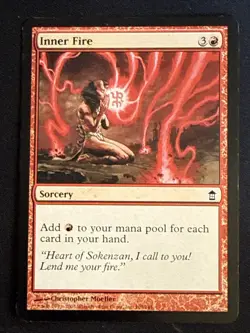 1x Inner Fire (105) Saviors of Kamigawa LP MTG Magic the Gathering x1 MKE - Image 1
