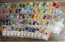Pokemon Temporal Forces Partial Complete NON HOLO Starter Base Set x80 *NM 2024 - Image 2