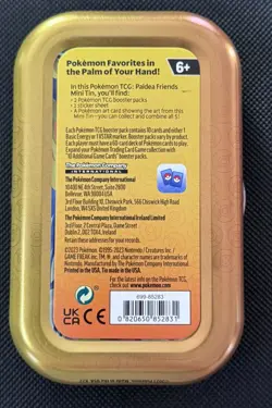 Pokemon Storage Tins Paldea Friends Mini Collector 5 Piece Tin Set/Please Read! - Image 4