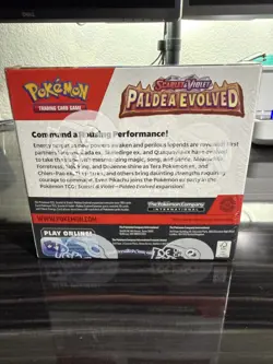 Pokemon Paldea Evolved SV02 Factory Sealed Booster Box 36 Packs (Case Fresh) - Image 2