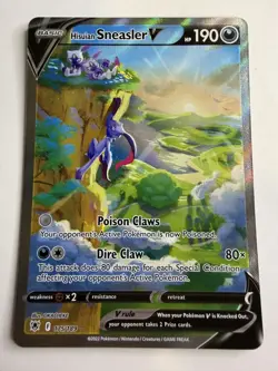 Pokemon TCG - Hisuian Sneasler V - 175/189 Astral Radiance - Image 1