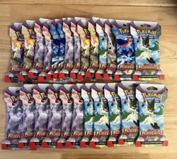 Pokemon TCG Game Sealed Authentic Paldea Evolved Sleeved Booster -25 - Image 1
