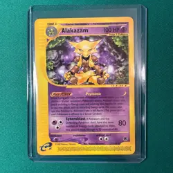 Alakazam 33/165 Rare Expedition E-Reader Regular Non Holo Pokemon Lightly Played - Image 1