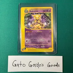 Alakazam 33/165 Rare Expedition E-Reader Regular Non Holo Pokemon Lightly Played - Image 2