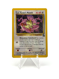 Pokemon Team Rocket's Meowth Promo WoTC Promo 18/53 - Image 1