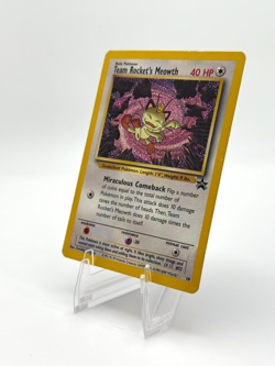 Pokemon Team Rocket's Meowth Promo WoTC Promo 18/53 - Image 2