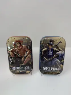 One Piece Tin Pack Set Vol 2 Factory Sealed 2 TIN LOT IN HAND Ready To Ship New - Image 1