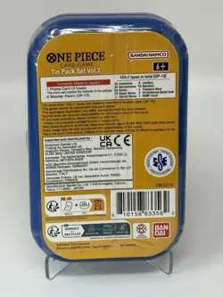 One Piece Tin Pack Set Vol 2 Factory Sealed 2 TIN LOT IN HAND Ready To Ship New - Image 5