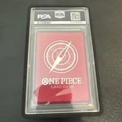 One Piece OP01-003 Monkey D Luffy Pre-Errata Alternate Art Leader PSA 10 - Image 3