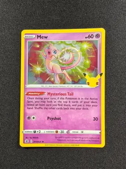 Mew Holo - Pokemon TCG Celebrations - 011/025 - NM - Image 1