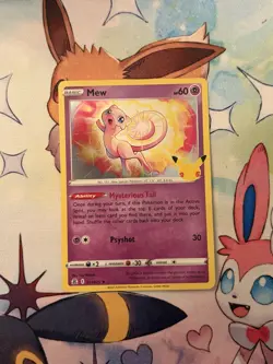 Mew 011/025 - Pokemon TCG Celebrations Holo 2021 - Image 1
