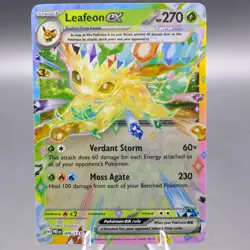 Leafeon ex - 006/131 Double Rare SV: Prismatic Evolutions Pokemon TCG NM - Image 1