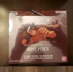 One Piece OP-02 Paramount War Booster Box English Sealed New - Image 2