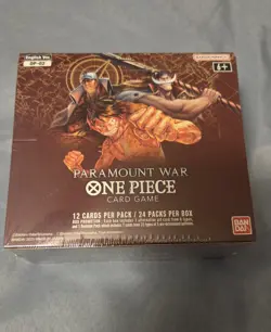 One Piece Paramount War Booster Box OP-02 English Factory Sealed Brand New 811039039080 - Image 1