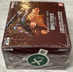 One Piece Paramount War Booster Box OP-02 English Factory Sealed Brand New 811039039080 - Image 3