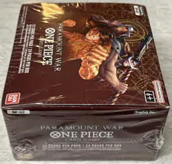 One Piece Paramount War Booster Box OP-02 English Factory Sealed Brand New 811039039080 - Image 4