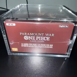 One Piece Paramount War Booster Box OP-02 English Factory Sealed Brand New 811039039080 - Image 3