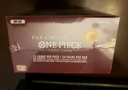One Piece OP-02 Paramount War Booster Box English Sealed New - Image 4