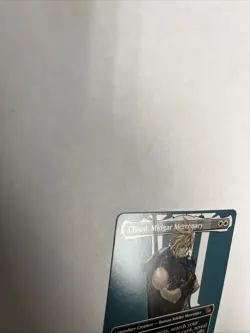 Cloud Midgar Mercenary Borderless Nonfoil Card #0375 MTG - Image 4