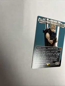 Cloud Midgar Mercenary Borderless Nonfoil Card #0375 MTG - Image 5