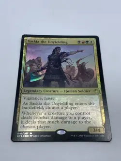Saskia the Unyielding - Commander 2016 C16 - MTG - Foil Mythic - Magic - Image 2