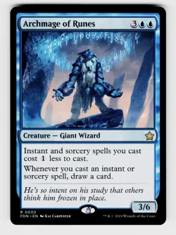 Foundations Archmage of Runes 30 Creature - Giant wizard R - Image 1
