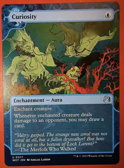 Magic the Gathering Curiosity Uncommon NM Wilds of Eldraine - Image 1